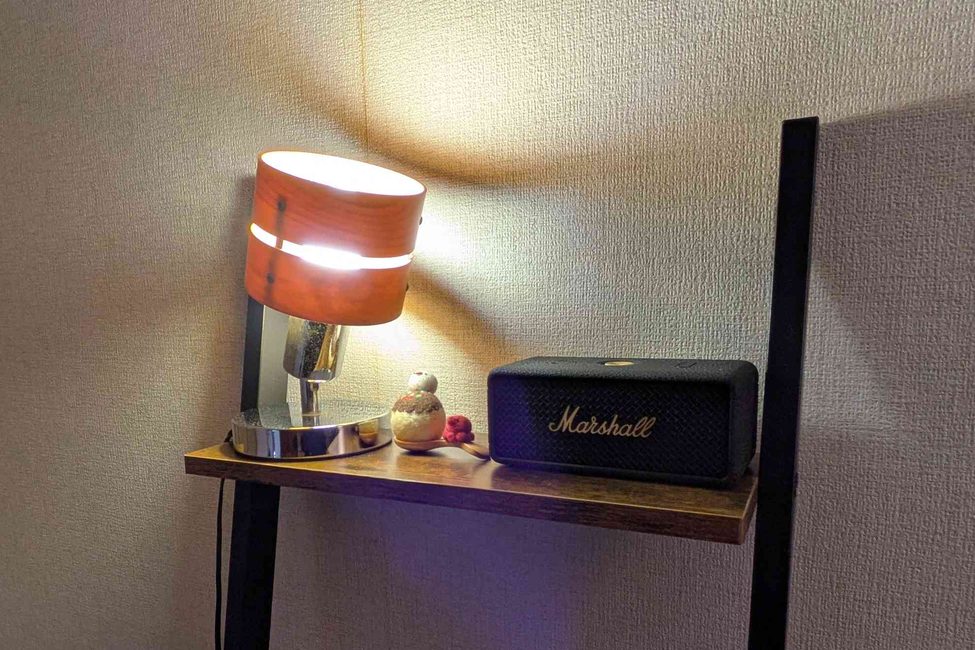 置き場に困っていた間接照明