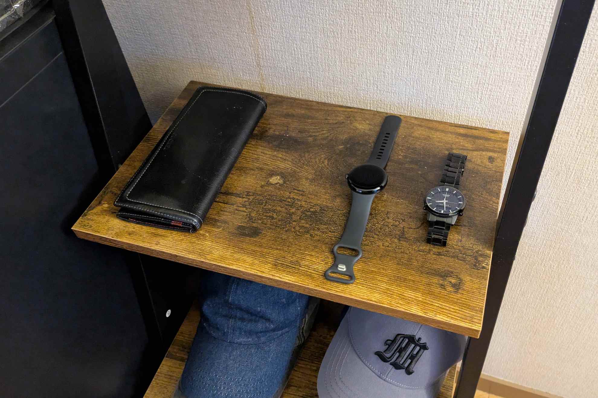 時計・財布ゾーン